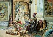 unknow artist Arab or Arabic people and life. Orientalism oil paintings 189 painting